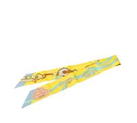 Hermès Vintage - Pre-owned Brides de Gala Twilly Scarf - Femme - Pre-owned - Jaune - Taille: ONE Size