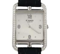 Hermès Vintage - Pre-owned Cape Cod Stainless Steel Quartz - Femme - Pre-owned - Gris - Taille: ONE Size