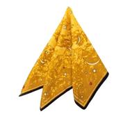 Hermès Vintage - Pre-owned Carré Annee des Etoiles - Femme - Pre-owned - Jaune - Taille: ONE Size