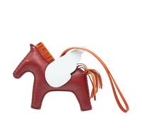 Hermès Vintage - Pre-owned Cuir porte-cls - Femme - Pre-owned - Rouge - Taille: ONE Size