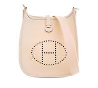 Hermès Vintage - Pre-owned Cuir sacs-ports-paule - Femme - Pre-owned - Blanc - Taille: ONE Size