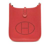 Hermès Vintage - Pre-owned Cuir sacs-ports-paule - Femme - Pre-owned - Rouge - Taille: ONE Size