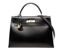 Hermès Vintage - Pre-owned Kelly Sellier 32 - Femme - Pre-owned - Noir - Taille: ONE Size