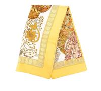 Hermès Vintage - Pre-owned Les Legendes de l Arbre Scarf - Femme - Pre-owned - Jaune - Taille: ONE Size