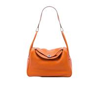Hermès Vintage - Pre-owned Lindy 34 - Femme - Pre-owned - Orange - Taille: ONE Size