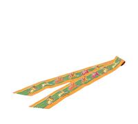 Hermès Vintage - Pre-owned Pani La Shar Pawnee Twilly Scarf - Femme - Pre-owned - Orange - Taille: ONE Size