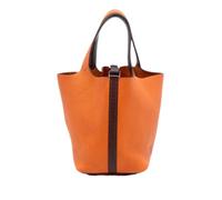 Hermès Vintage - Pre-owned Picotin - Femme - Pre-owned - Orange - Taille: ONE Size