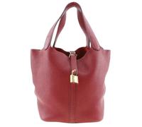 Hermès Vintage - Pre-owned Picotin Lock MM Handbag Red - Femme - Pre-owned - Rouge - Taille: ONE Size
