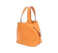 Hermès Vintage - Pre-owned Picotin Lock PM Trillon Clemence Bag - Femme - Pre-owned - Orange - Taille: ONE Size