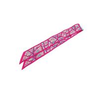 Hermès Vintage - Pre-owned Rive Droite Rive Gauche Silk Scarf - Femme - Pre-owned - Rose - Taille: ONE Size