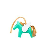 Hermès Vintage - Pre-owned Rodeo Pegase Bag Charm - unisex - Pre-owned - Vert - Taille: ONE Size