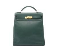 Hermès Vintage - Pre-owned Sac à dos vintage en cuir Ardennes - Femme - Pre-owned - Vert - Taille: ONE Size
