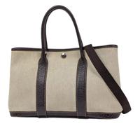 Hermès Vintage - Pre-owned Toile H Tote Bag - Femme - Pre-owned - Beige - Taille: ONE Size
