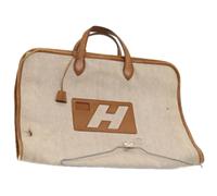 Hermès Vintage - Pre-owned Toile sacs-de-voyage - Femme - Pre-owned - Beige - Taille: ONE Size