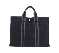 Hermès Vintage - Pre-owned Vintage Canvas Tote - Femme - Pre-owned - Noir - Taille: ONE Size