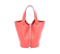 Hermès Vintage - Sac à main Pre-owned Picotin Lock PM en cuir - Femme - Pre-owned - Rouge - Taille: ONE Size