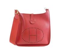 Hermès Vintage - Sac bandoulière Courchevel Pre-owned - Femme - Pre-owned - Rouge - Taille: ONE Size