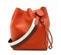 Hermès Vintage - Sac Seau en Cuir Pre-owned - Femme - Pre-owned - Orange - Taille: ONE Size