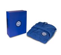 hermet Accappatoio Inter Peignoir, Bleu, XXL