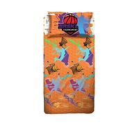 hermet Basket Parure de lit 1 Place avec Drap Housse 100% Coton, 100% Coton. Produit Officiel