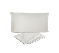 hermet Laura Biagiotti Parure de lit Double en Percale 100% Coton, Parure de lit 4 pièces, Drap Housse + Drap Housse + 2 taies d'oreiller