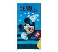 hermet Mickey Mouse | Serviette de Plage en Mousse | 100% Coton | 70 x 140 | Produit Officiel