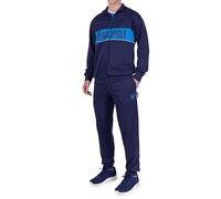 hermet Pigiama Homewear Napoli Uomo Ensemble de Pijama, Bleu, L Mixte