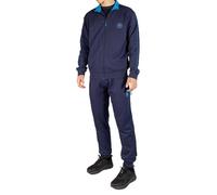 hermet Pigiama Tuta Garzata Adulto Ensemble de Pijama, Bleu, M Homme