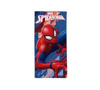 hermet Serviette de Plage Spiderman, 70 x 140 cm, Serviette de Plage ou Piscine, 100% Coton Doux, Pratique et léger