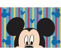 hermet Tapis avec antidérapant Mickey Mouse pour Chambre d'enfant, Impression numérique, Dimensions 80 x 120 cm, pesonnages Disney Marvel