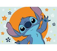 hermet Tapis avec antidérapant Stitch pour Chambre d'enfant, Impression numérique, Dimensions 80 x 120 cm, pesonnages Disney Marvel