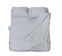 hermet Winner Parure de lit 2 Places en Microfibre Gris