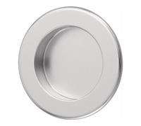 Hermeta Hermeta Poignée encastrée porte coulissante alu argenté anodisé rond EL.-D. 50 mm Quantité:1