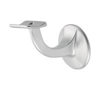 Hermeta Hermeta Support de main courante 3501 aluminium argenté anodisé avec plaque murale 56 mm appui incurvé Quantité:1