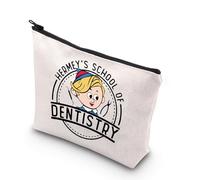 Hermey Trousse de maquillage pour dentiste Hermey Cadeau pour fans du film The Red Nose Movie Gifts Hermey Elf Sac à fermeture éclair, Hermey UK