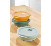 Hermia Concept, GST3LU-1LT, Ensemble de boîtes de rangement (3 pièces), Multicolore, 100 % MATIÈRE PLASTIQUE, 18,5 x 20 x 6 cm