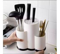 Hermia Concept, LV-293B, Organiseur de cuisine, Blanc, 100 % PLASTIQUE, 22 x 12 x 22 cm