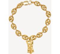Hermina Athens Hermina Athens Gold Sterling Pedestal Moonlight Bracelet