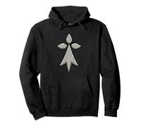 Hermine Bretagne Celtique en Pierre - Symbole Gwenn ha Du Sweat à Capuche