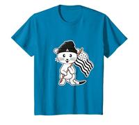 Hermine Bretonne Fierté du Gwenn ha Du Drapeau de Bretagne T-Shirt