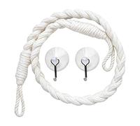 Hermit Crab Accessories - Suction Cup Tank Supplies, Hermit Crab Rope Ladder Toy | Climbing Habitat Decor for Lizard Leopard Gecko Tree Frog Crested Gecko Snake Tarantula Tortoise Small Animals