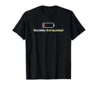 Hermite introverti socialement épuisé T-Shirt