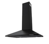 Hermitlux Range Hood 30 inch, Wall Mount Vent Hood for Kitchen with Charcoal Filter, Range Hoods with Ducted/Ductless Convertible, Black