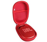 Hermitshell Coque Rigide de Voyage pour JBL Clip5/JBL Clip 4 - Enceinte Portable Bluetooth (Rouge)