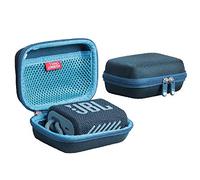 Hermitshell Étui de Transport Rigide pour Enceinte Bluetooth Portable JBL Go 3/JBL Go 4 (Bleu)
