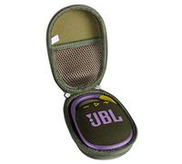 Hermitshell Étui de Transport Rigide pour Mini Haut-Parleur Bluetooth Portable JBL Clip 4/JBL Clip 5 (Vert armée)