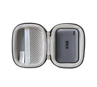 Hermitshell Étui de transport rigide pour SSD portable SSK 1 To/2 To/500 Go/250 Go