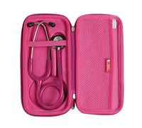 Hermitshell Étui de voyage pour stéthoscope de surveillance 3M Littmann Classic III (rouge prune)