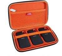 Hermitshell Étui de voyage rigide pour SSD portable SanDisk 500 Go/250 Go/1 To/2 To (étui pour 3 disques durs)