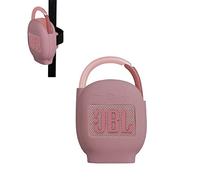 Hermitshell Silicone Sleeve is Suitable for JBL Clip 5 /JBL Clip 4 Waterproof Portable Speaker (Rose) (Uniquement couverture)